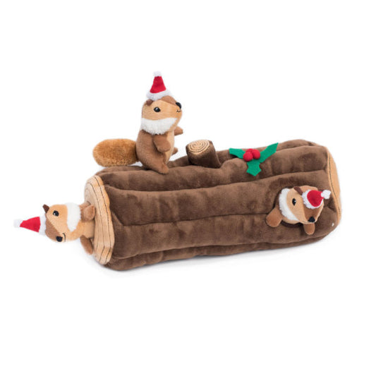 Holiday Zippy Burrow Yule Log